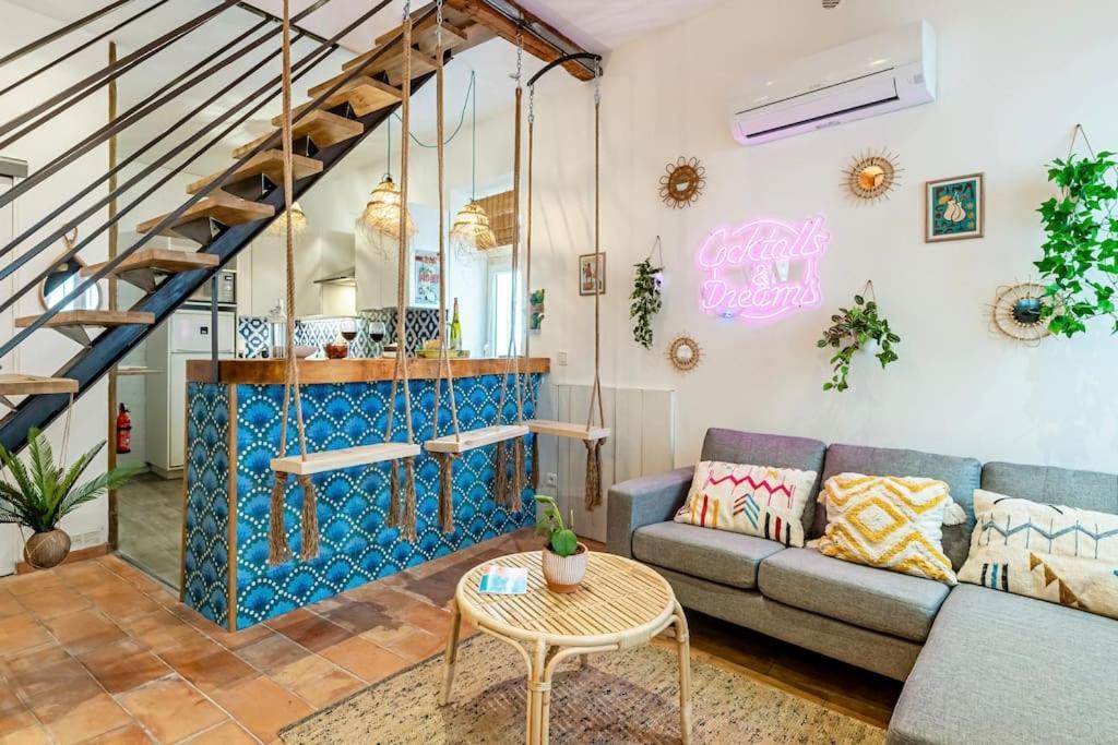 Ciotat Colada Beau Duplex Atypique A 50 M Du Port Classe 3 Etoiles 라시오타 외부 사진